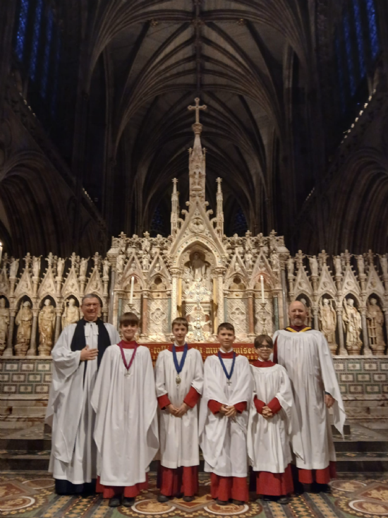 Chorister installations in November