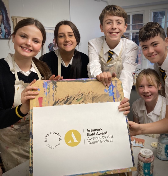 We've achieved Artsmark Gold!