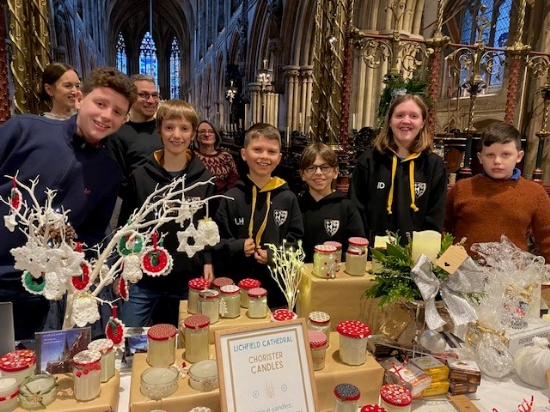 Chorister stall a hit at Artisan Market