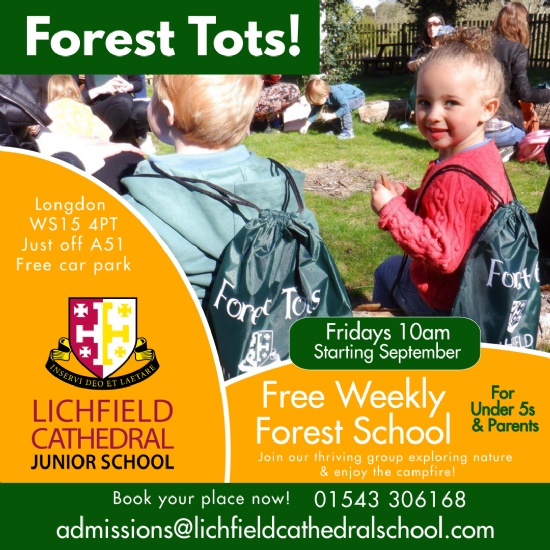 Forest Tots from 13 September