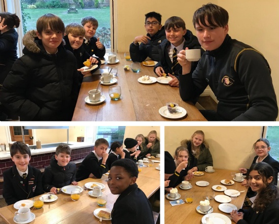 Head's Reward Breakfast celebrating pupils